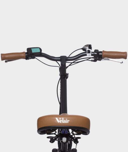 Vélo électrique pliable 20'' - Velair urban- Shimano 6 Vitesses - Autonomie 60 km - Bleu – Image 7