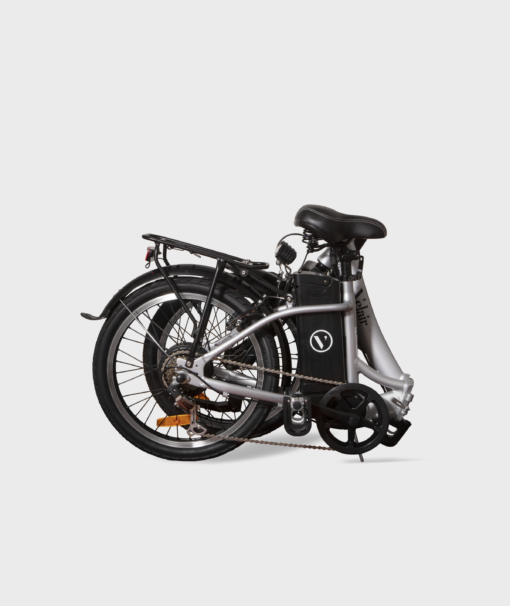 Vélo électrique pliable 20'' - Velair urban- Shimano 6 Vitesses - Autonomie 60 km - gris – Image 11