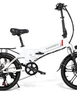 Vélo électrique pliable Samebike 20LVXD30-II 350W 10Ah 25km/h 70km Blanc