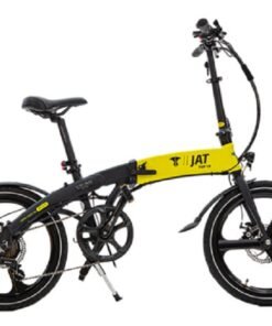 Vélo électrique pliant de Jat Bikes Pixy  Jaune.