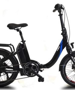 Vélo pliant électrique URBANBIKER MINI 20" noir - Batterie 504Wh Moteur 250W / 155-175 cm