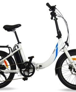 Vélo pliant électrique URBANBIKER MINI 20' blanc - Batterie 504Wh Moteur 250W / 155-175 cm
