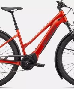 VTC électrique specialized Turbo Tero 4.0 - Cadre Bas Équipé Rouge