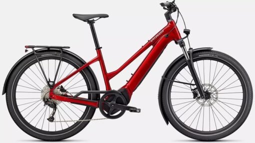 VTC électrique specialized Turbo Vado 3.0 - Cadre Bas Rouge