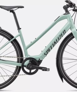 VTC électrique specialized Vado SL 4.0 Cadre Bas Équipé Blanc Sauge