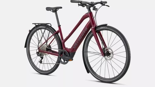 VTC électrique specialized Vado SL 4.0 Cadre Bas Équipé Framboise – Image 4