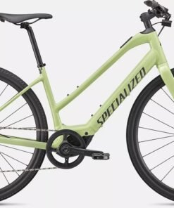 VTC électrique specialized Vado SL 4.0 - Cadre Bas Vert