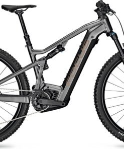 VTT Électrique FOCUS THRON² 6.9 750 Wh 12 Vitesses 2023 gris