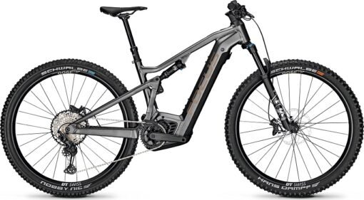 VTT Électrique FOCUS THRON² 6.9 750 Wh 12 Vitesses 2023 Beige – Image 6