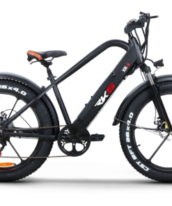 VTT Electrique RKS XR6 Moteur Roue Arrière 250W 27'' 10 Ah - XR6 Noir
