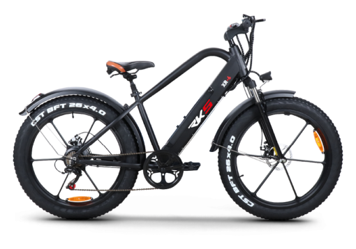 VTT Electrique RKS XR6 Moteur Roue Arrière 250W 27'' 10 Ah - XR6 Noir