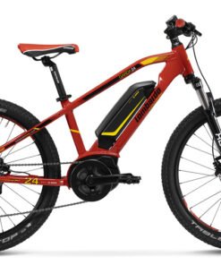 VTT électrique LOMBARDO GARDA 24 24" 300Wh Rouge