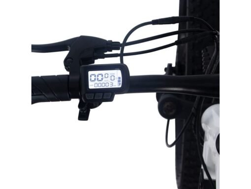 VTT électrique Onesport ONES1 fat bike 26'' 250W Motor 25KM/H 48V/10Ah Blanc – Image 4