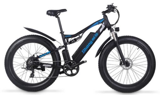 VTT électrique SHENGMILO MX03 26" 4" gros pneu 48 V 1000 W 