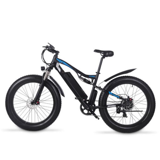 VTT électrique SHENGMILO MX03 26" 4" gros pneu 48 V 1000 W  – Image 2