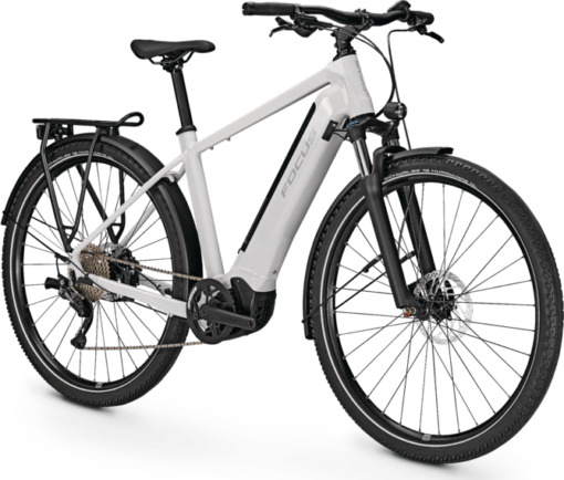 Vélo Électrique FOCUS PLANET² 6.8 625 Wh 29" 2023 cadre fermé blanc – Image 3