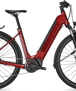 Vélo Électrique FOCUS PLANET² 6.8 625 Wh 29" 2023 cadre ouvert rouge