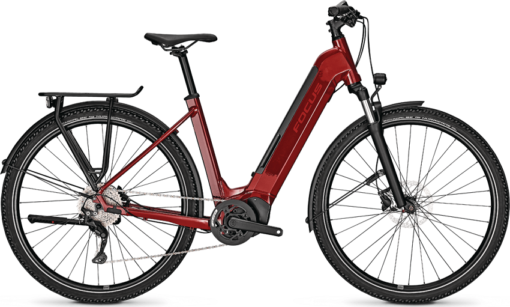 Vélo Électrique FOCUS PLANET² 6.8 625 Wh 29" 2023 cadre ouvert rouge