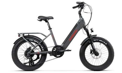 Vélo Électrique LOMBARDO AURELIA 20" 36v 672Wh rouge – Image 4