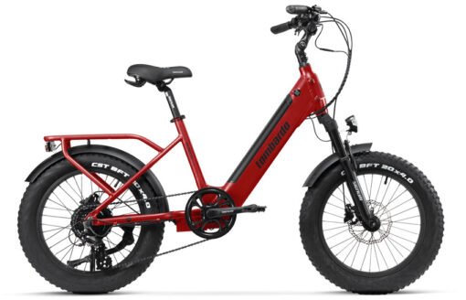 Vélo Électrique LOMBARDO AURELIA 20" 36v 672Wh rouge