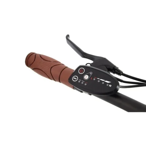 Vélo Électrique pliant Surpass 20'' Noir 6 Vitesses Pliant Batterie 10 Ah – Image 4