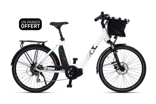 Vélo de Ville Électrique Husqvarna ECO CITY EC1 418WH 28" + panier offert 2022