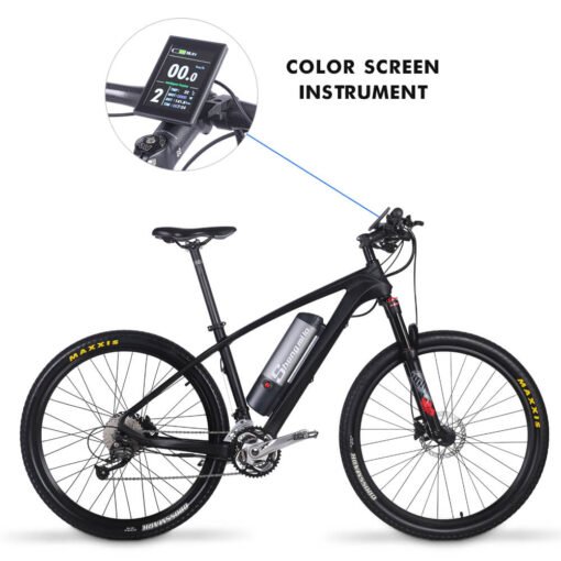 Vélo de montagne électrique Shengmilo M50 27.5 pouces moteur 250W batterie 36V9.6 AH – Image 4