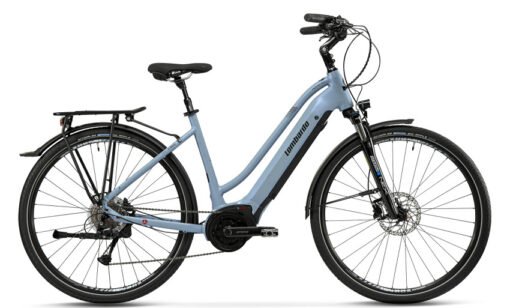 Vélo électrique Lombardo ROMA 9.0 woman 28" 500Wh bleu – Image 3