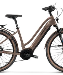 Vélo électrique Lombardo ROMA 9.5 woman 27.5" 625Wh marron