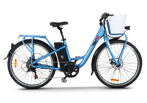 Vélo électrique RKS XT1 25km/h – 36V 250W 10AH Blanc – Image 2