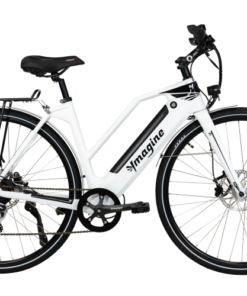 Vélo électrique Ymagine Bikes Vadrouilleur 21.1 Blanc