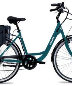 Vélo électrique de ville Citroën E-City Lady bleu