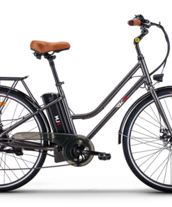 Vélo électrique mj1 tx bike 25km/h – 60 km d’autonomie – grand confort Gris