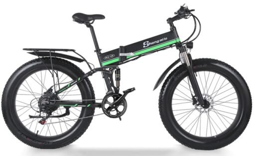 Vélo électrique plaint SHENGMILO MX01 1000 W 48V 12.8Ah Rouge – Image 8
