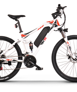 Vélo électrique ville RKS CD15 250W batterie 36V 10Ah Blanc