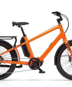 Benno Bikes BOOST E 10D CX - 24" Vélo Électrique de Cargo - 2022 - Neon Orange