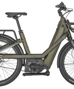 Bergamont E-CARGOVILLE BAKERY ELITE - Cargo E-Bike - 2022 - olive green