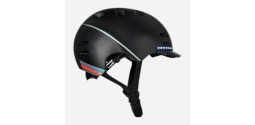 Casque de vtt adulte VILLE LED 360 NOIR – Image 3