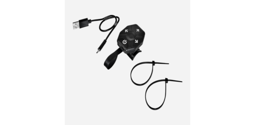 Casque de vtt adulte VILLE LED 360 NOIR – Image 7