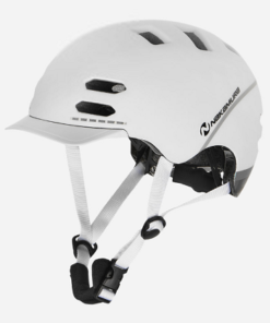 Casque de vtt adulte VILLE LED 360 Blanc