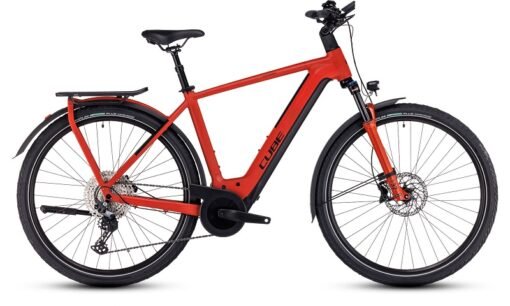 Cube kathmandu hybrid exc 750 black - 2023 rouge – Image 2