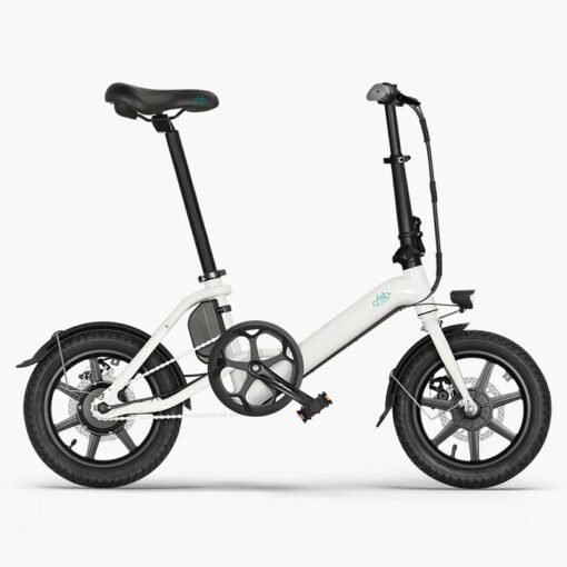 Fiido D3 Pro mini vélo électrique pour femme Noir – Image 2