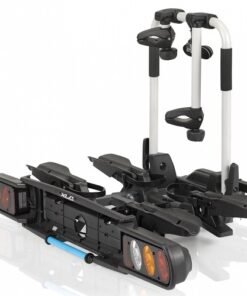 PORTE-VÉLOS SUR BOULE D'ATTELAGE XLC CC-C03 BELUGA 2 VÉLOS NOIR