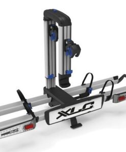 PORTE-VÉLOS SUR BOULE D'ATTELAGE XLC CC-C07 ALMADA WORK-E PLIABLE 2 VÉLOS