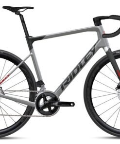 Ridley GRIFN - Rival AXS - Vélo Gravier Carbone - 2023 - elephant grey / red / battleship grey