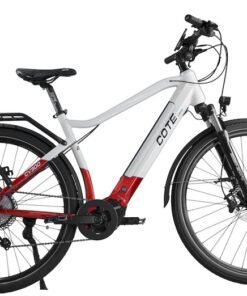 VTC électrique COTE EBIKE CV300 Rouge-blanc