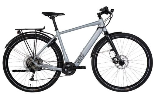 VTC électrique RIDLEY RES U400 Men Shimano 9 Speed bleu – Image 3
