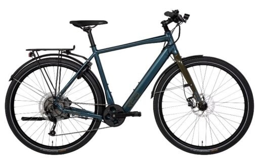 VTC électrique RIDLEY RES U400 Men Shimano 9 Speed bleu