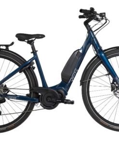 VTC électrique RIDLEY RES U500 Women Shimano 9 Speed Bleu