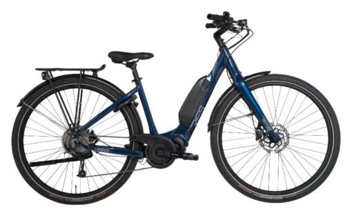 VTC électrique RIDLEY RES U500 Women Shimano 9 Speed Bleu